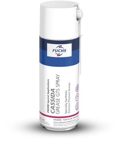 CASSIDA GREASE GTS SPRAY-CASSIDA Schmierstoffe von Bremer & Leguil CASSIDA GREASE GTS SPRAY-CASSIDA Schmierstoffe von Bremer & Leguil